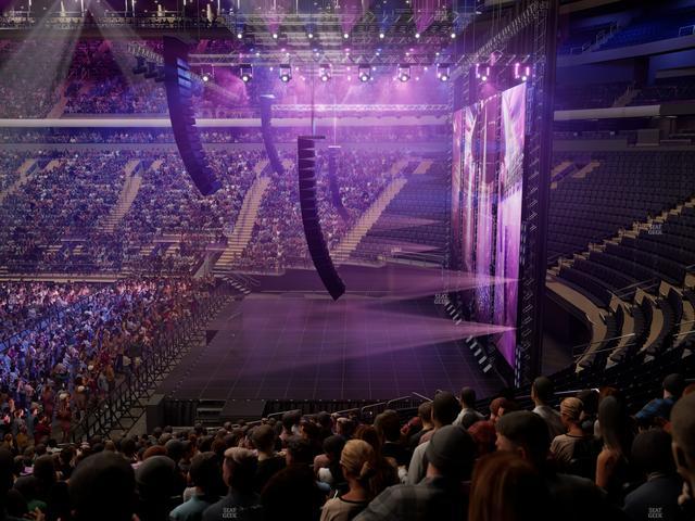 Madison Square Garden - Section 109 Seat View Madison Square Garden - Section 109 Seat View