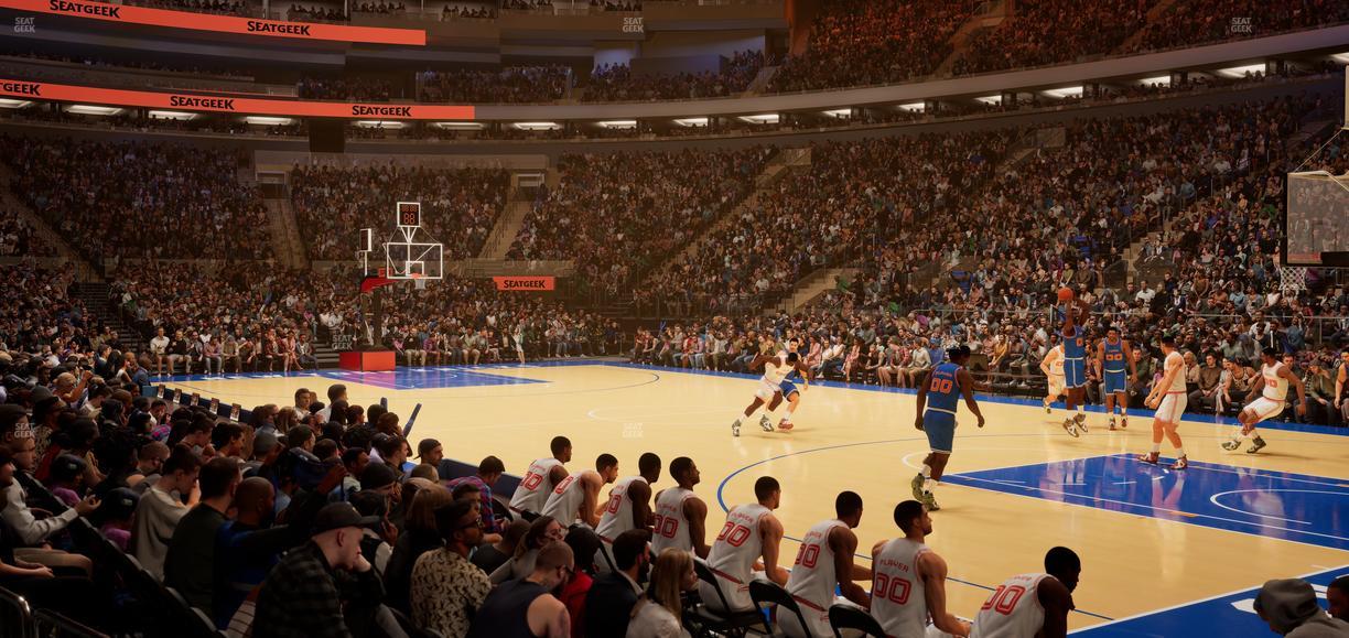 Madison Square Garden - Section 109 Seat View