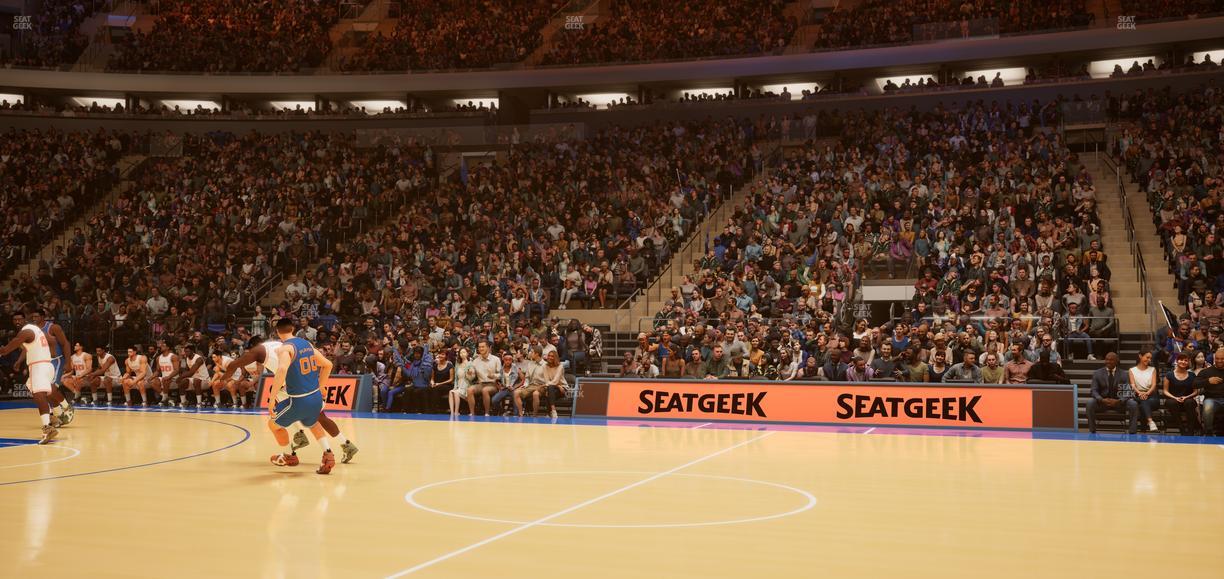 Madison Square Garden - Section 11 D Seat View