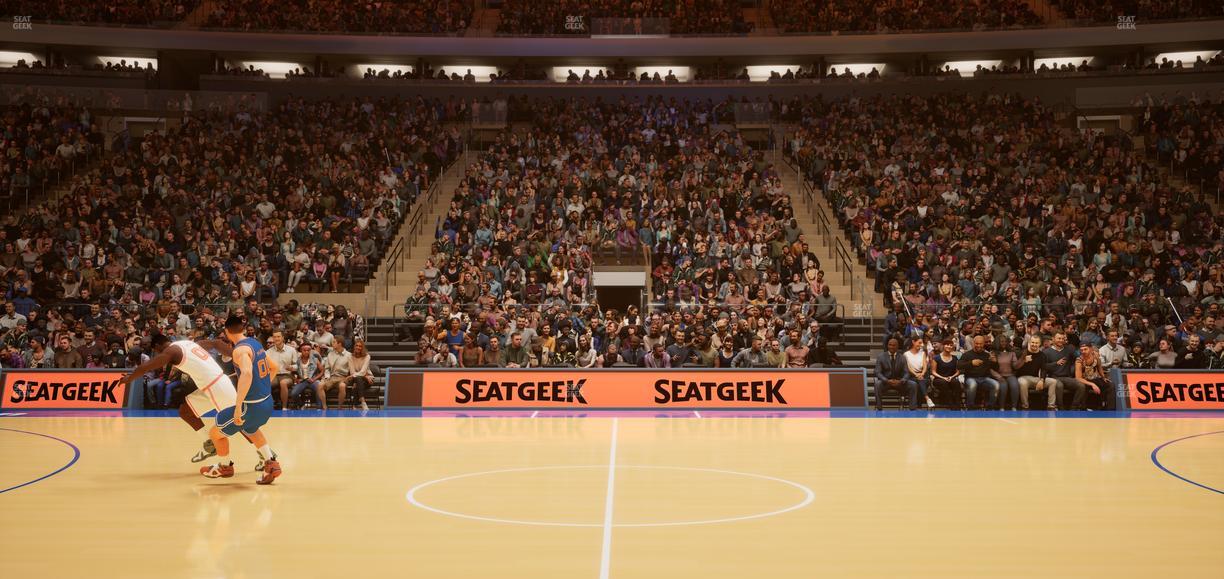 Madison Square Garden - Section 11 D Seat View
