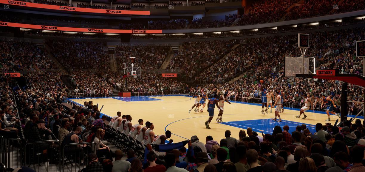 Madison Square Garden - Section 110 Seat View