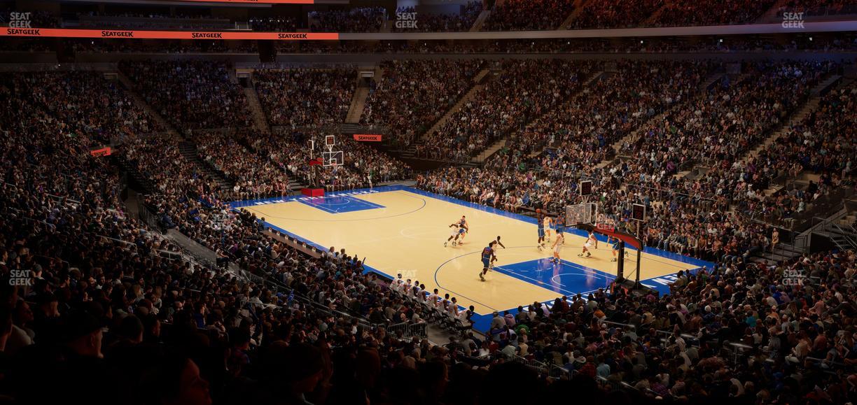 Madison Square Garden - Section 110 Seat View