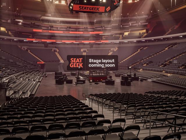 Official view from Section 111 at Madison Square Garden