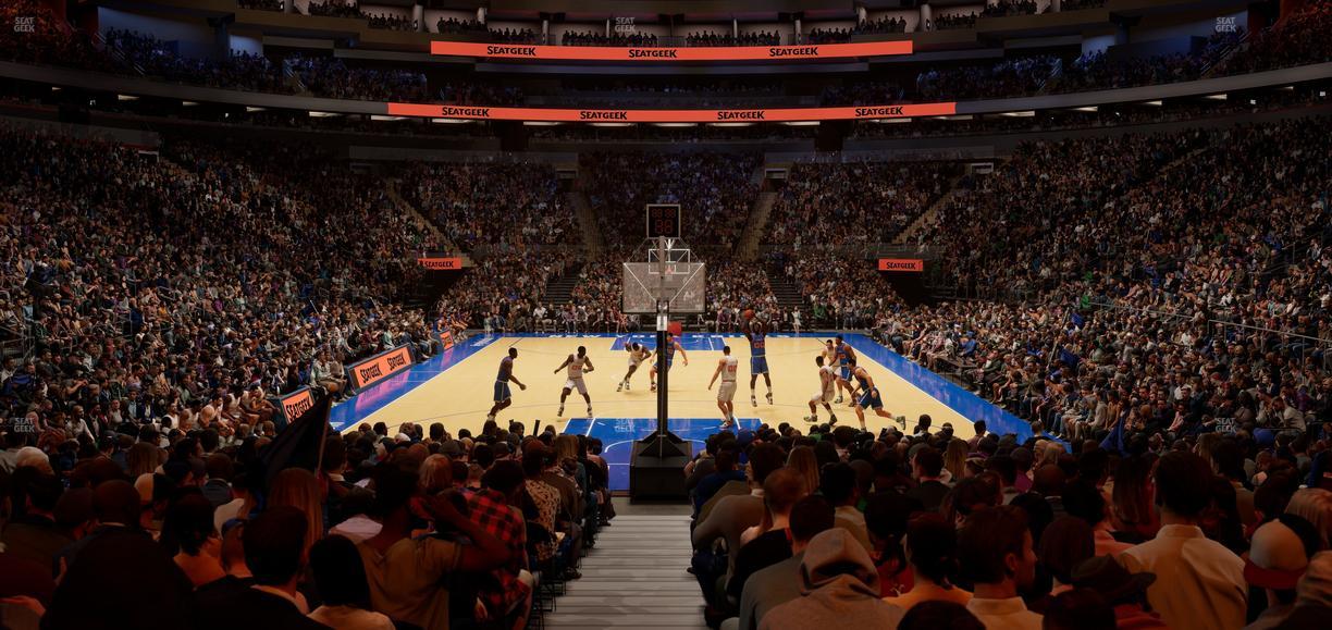 Madison Square Garden - Section 112 Seat View