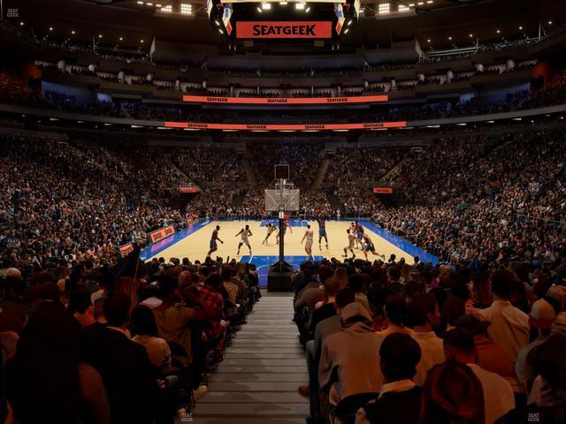 Madison Square Garden - Section 112 Seat View
