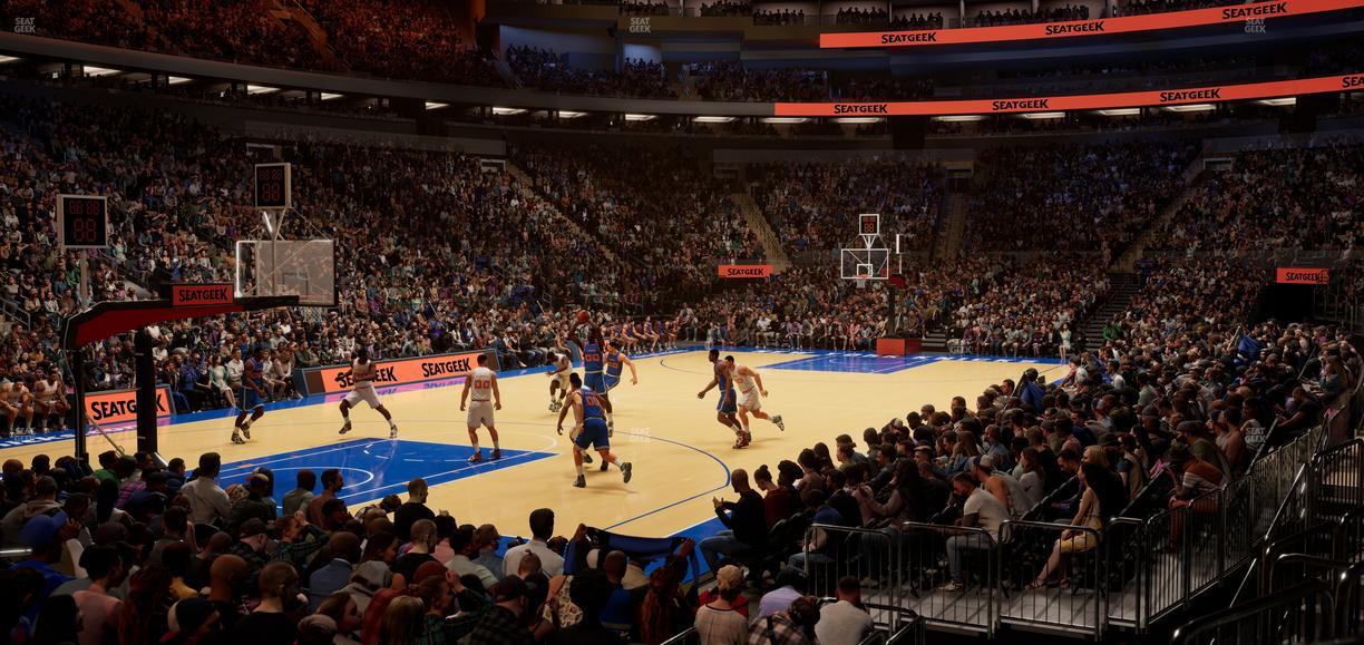Madison Square Garden - Section 114 Seat View