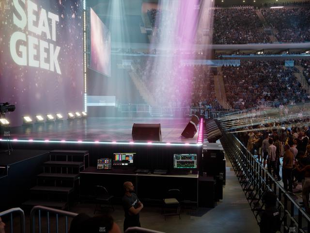 Official view from Section 115 at Madison Square Garden
