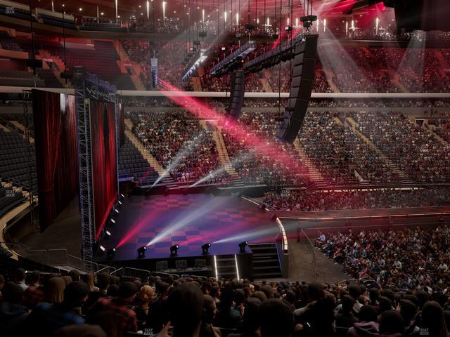 Madison Square Garden - Section 115 Seat View