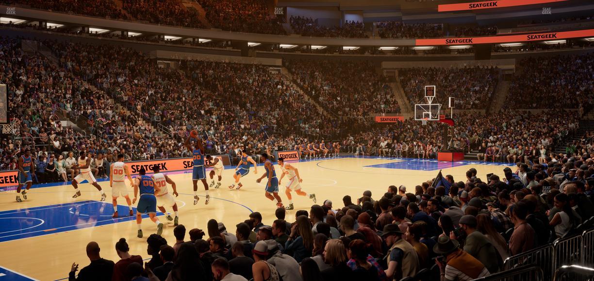 Madison Square Garden - Section 115 Seat View