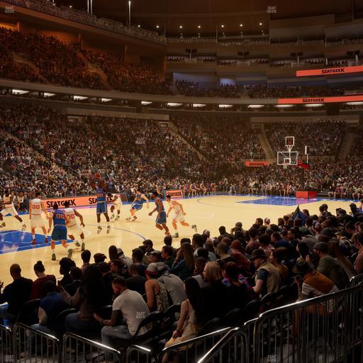 Madison Square Garden - Section 115 Seat View