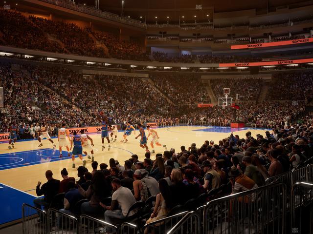 Madison Square Garden - Section 115 Seat View