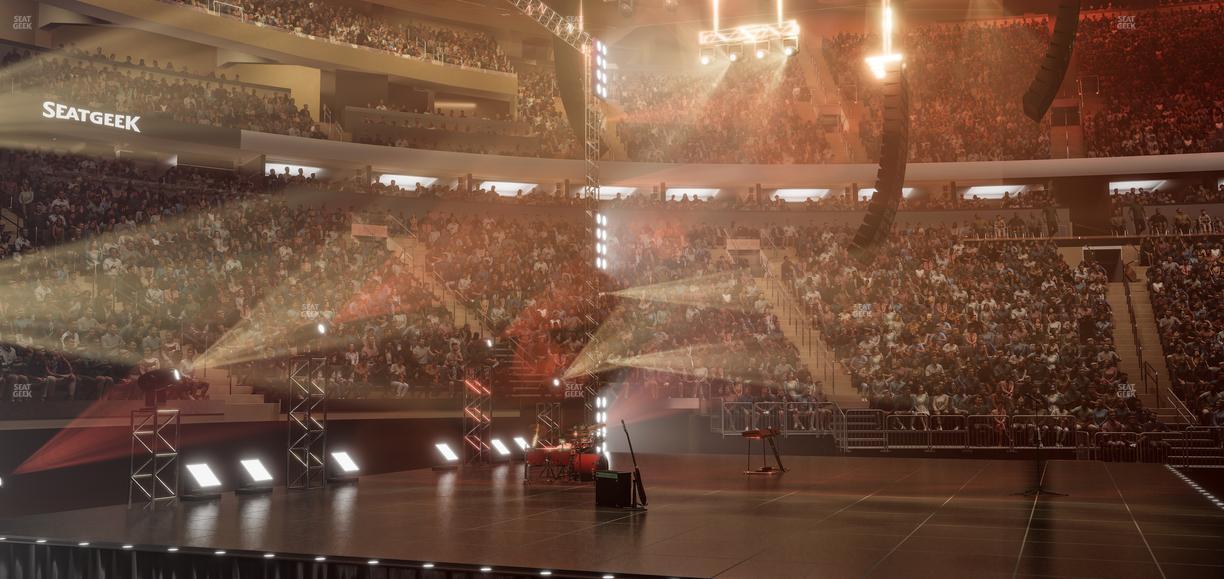 Madison Square Garden - Section 115 Seat View