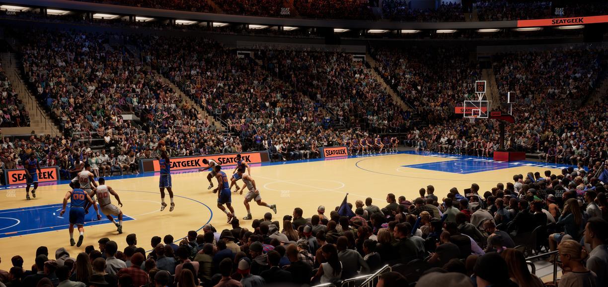 Madison Square Garden - Section 116 Seat View