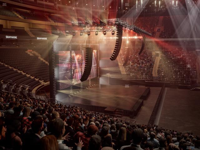 Madison Square Garden - Section 116 Seat View