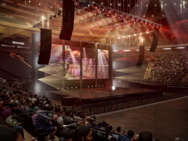 Madison Square Garden - Section 117 Seat View