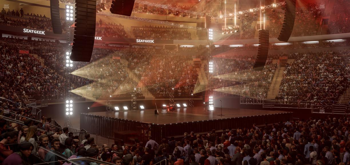 Madison Square Garden - Section 117 Seat View