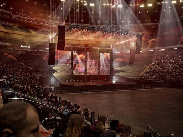 Madison Square Garden - Section 118 Seat View