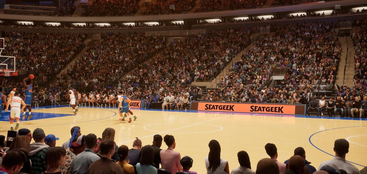Madison Square Garden - Section 12 D Seat View