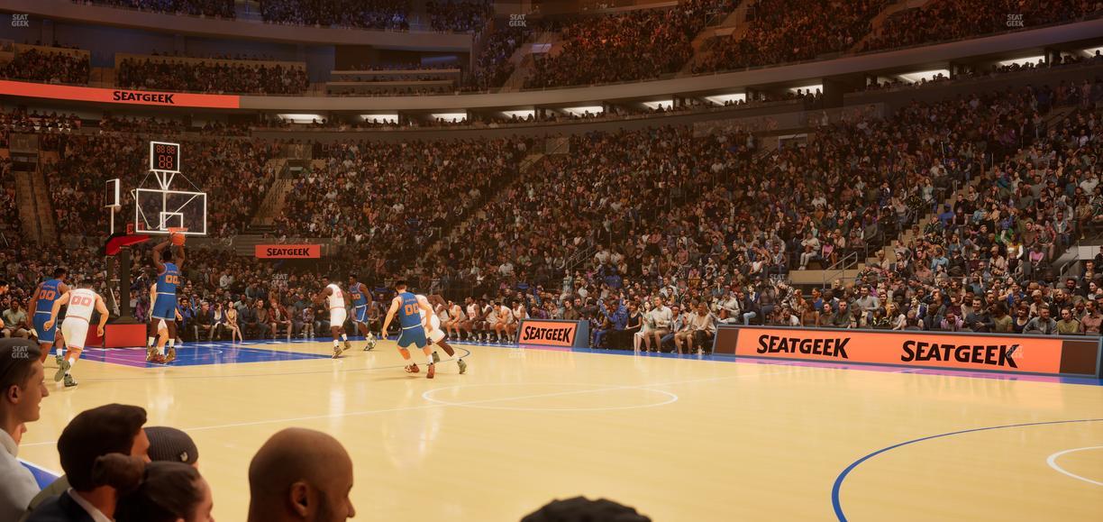 Madison Square Garden - Section 12 D Seat View