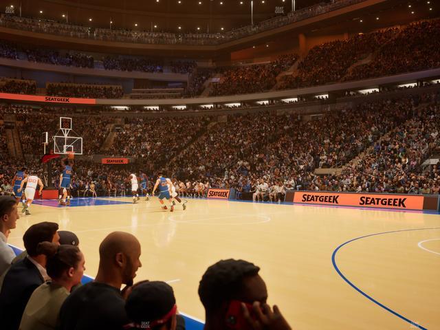 Madison Square Garden - Section 12 D Seat View