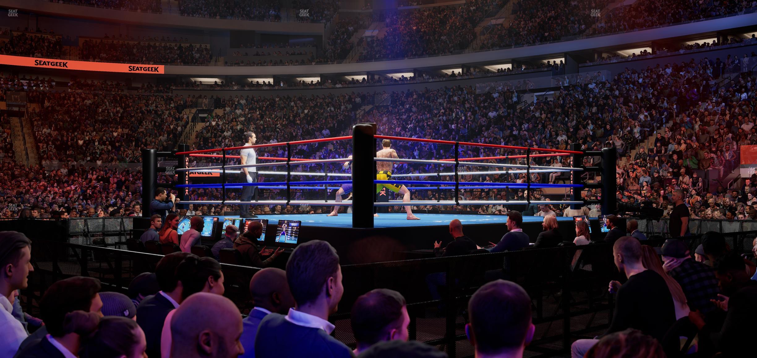 Madison Square Garden - Section 12 F Seat View