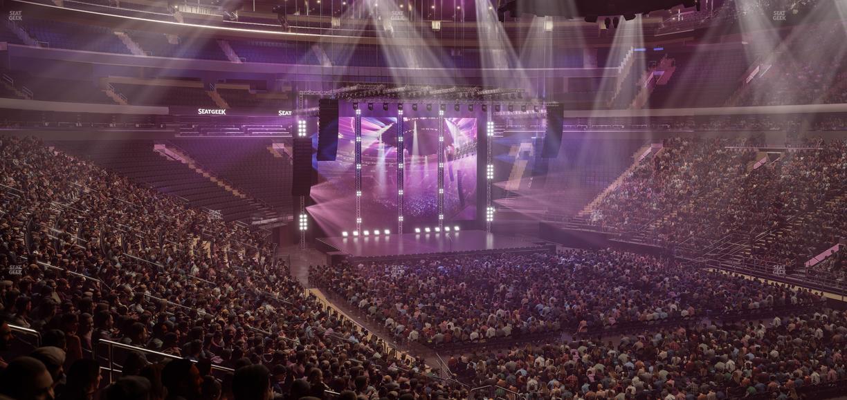 Madison Square Garden - Section 120 Seat View