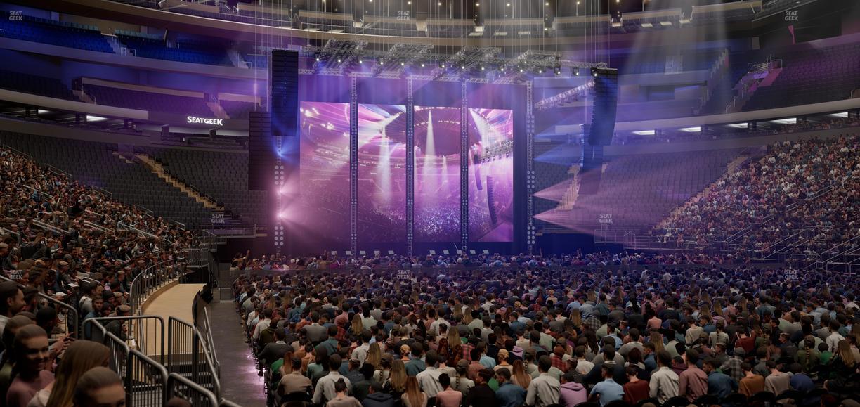 Madison Square Garden - Section 120 Seat View