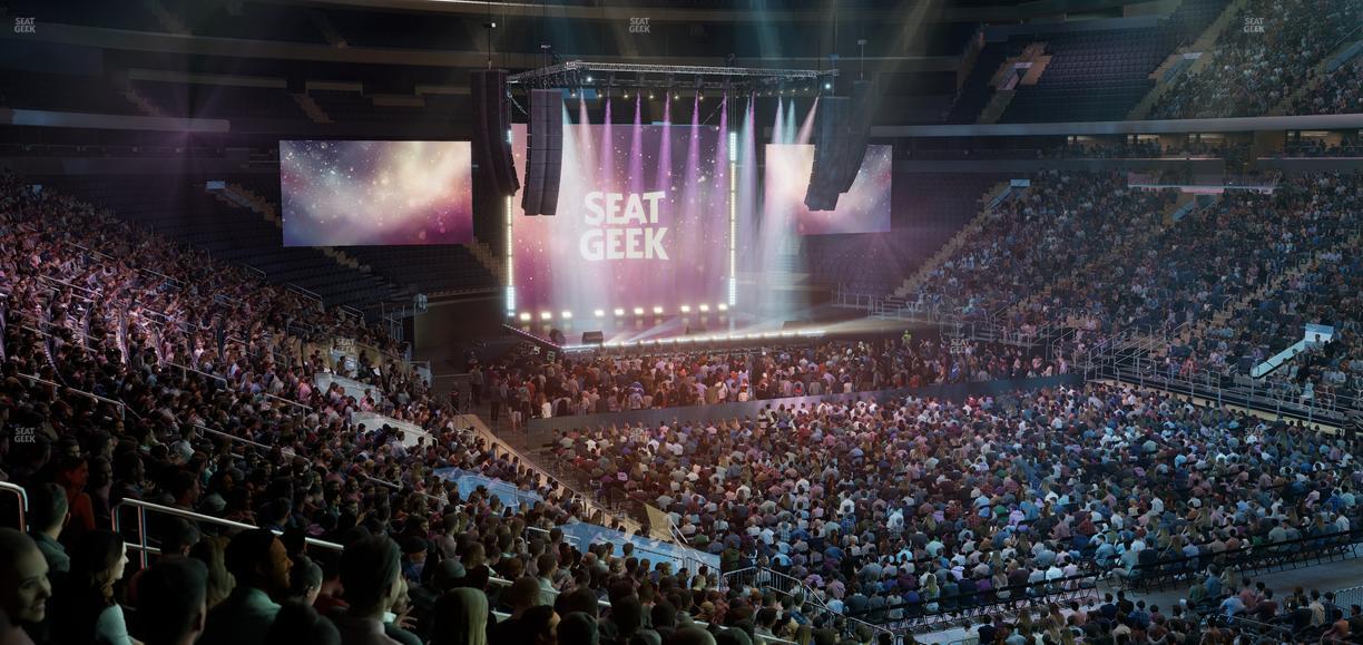 Madison Square Garden - Section 120 Seat View