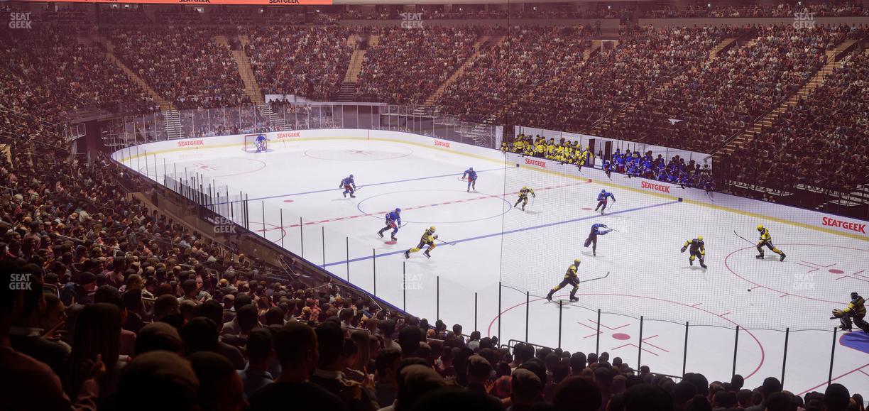 Madison Square Garden - Section 120 Seat View