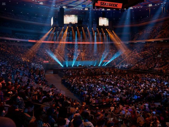 Madison Square Garden - Section 120 Seat View