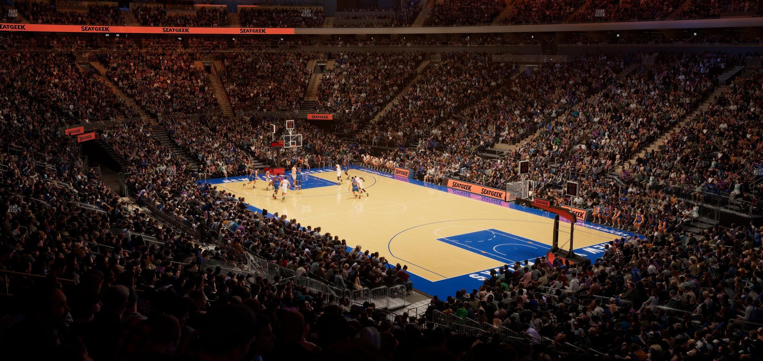 Madison Square Garden - Section 120 Seat View