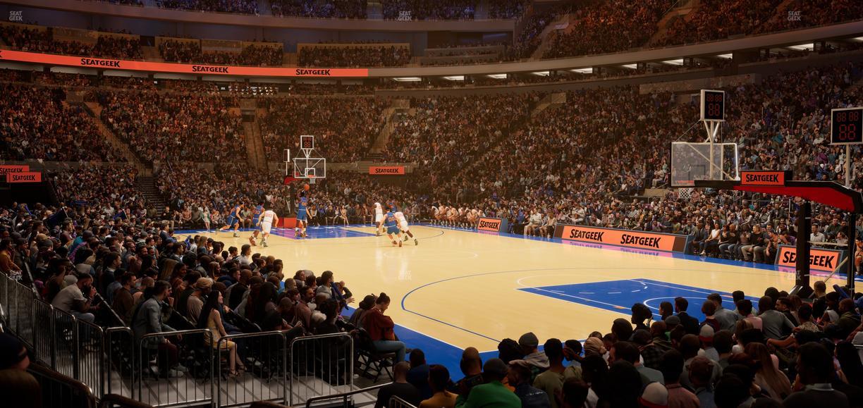 Madison Square Garden - Section 120 Seat View