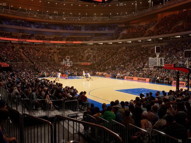 Madison Square Garden - Section 120 Seat View