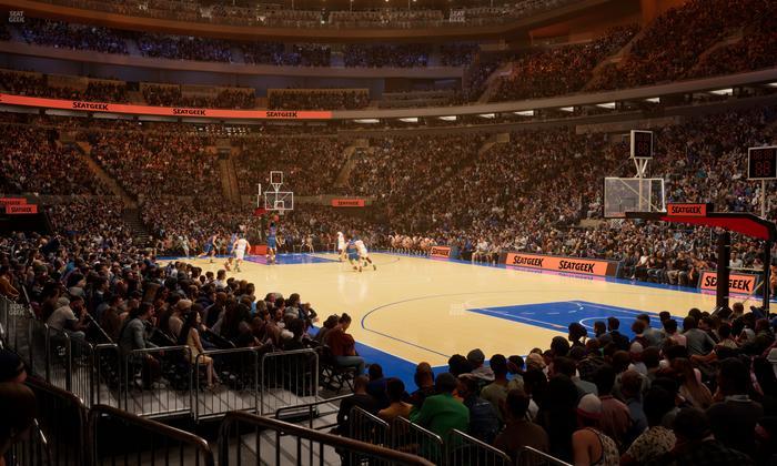 Madison Square Garden - Section 120 Seat View