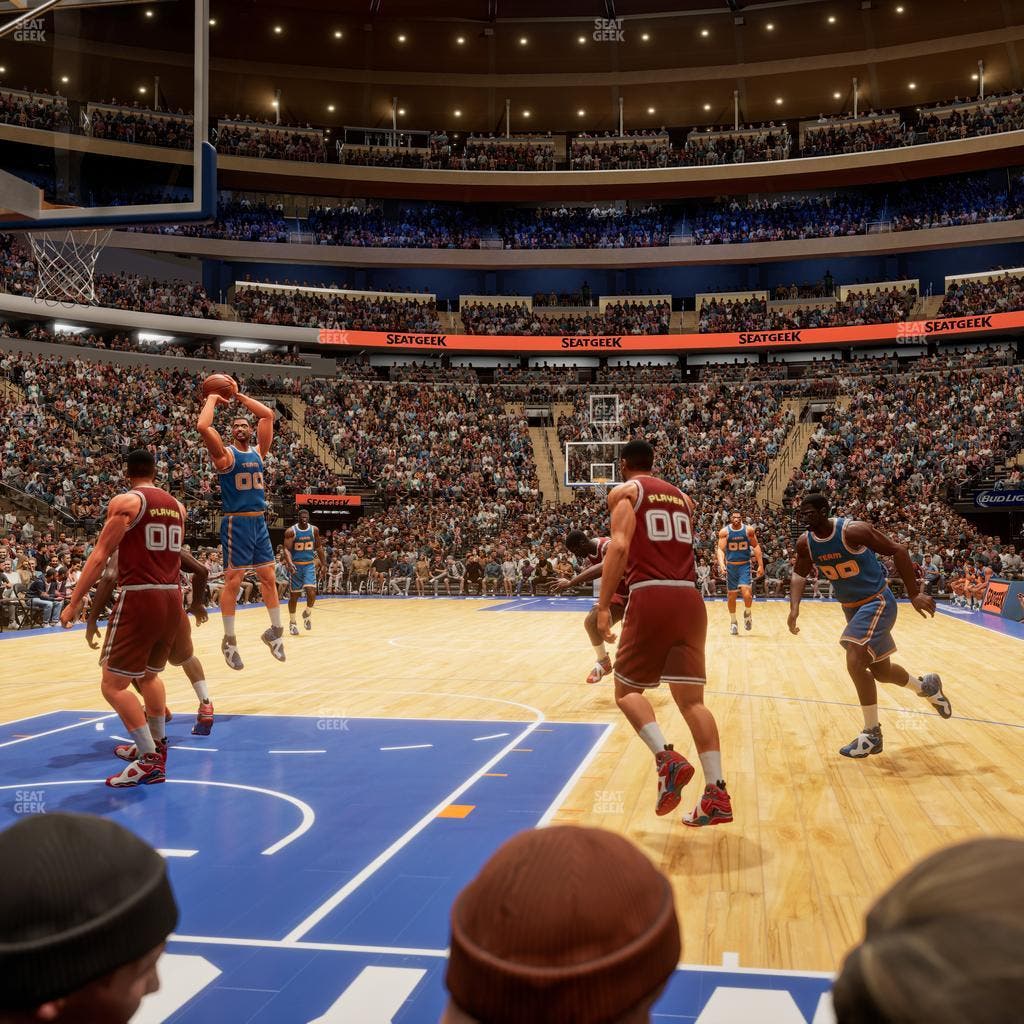 Madison Square Garden - Section 2 D Seat View