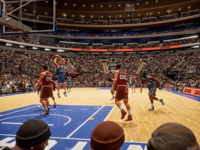 Madison Square Garden - Section 2 D Seat View