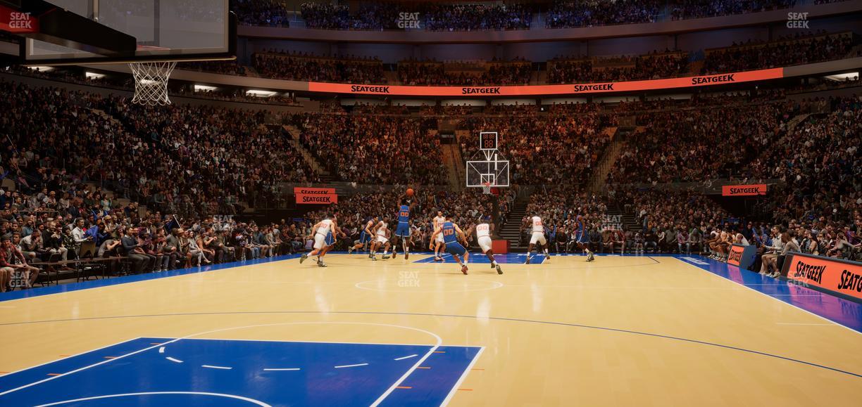 Madison Square Garden - Section 2 D Seat View