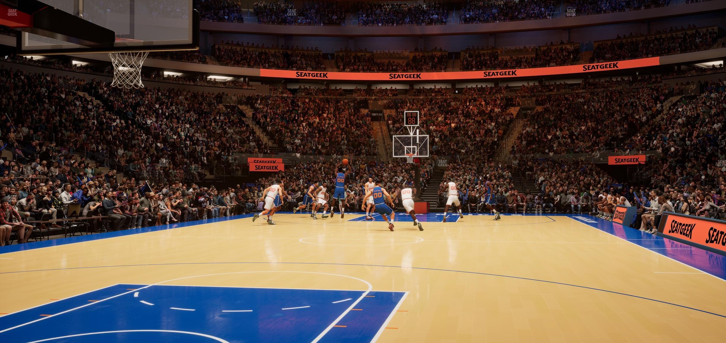 Madison Square Garden - Section 2 D Seat View