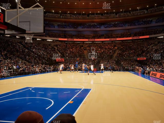 Madison Square Garden - Section 2 D Seat View