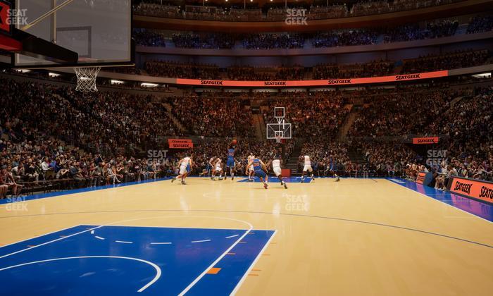 Madison Square Garden - Section 2 D Seat View