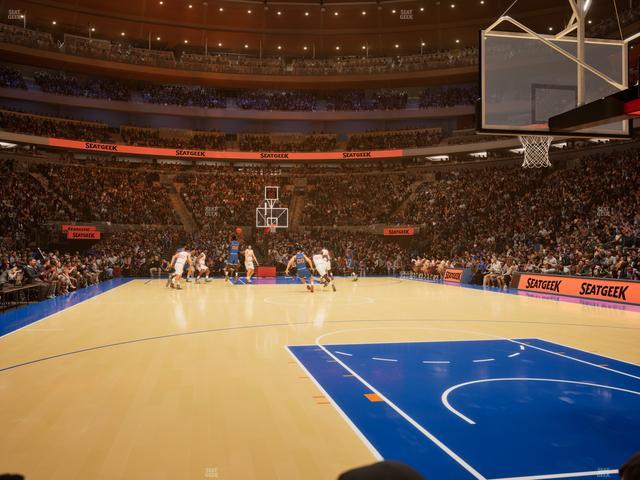 Madison Square Garden - Section 2 D Seat View