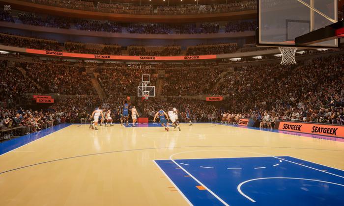 Madison Square Garden - Section 2 D Seat View