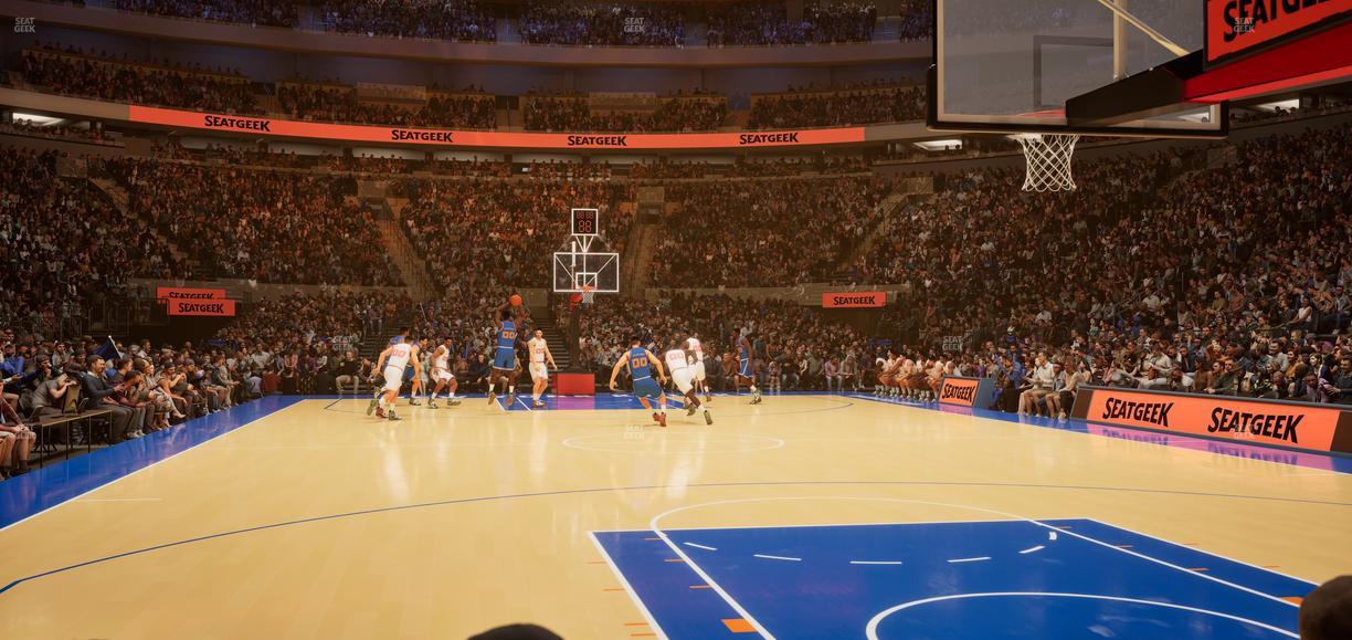 Madison Square Garden - Section 2 Seat View