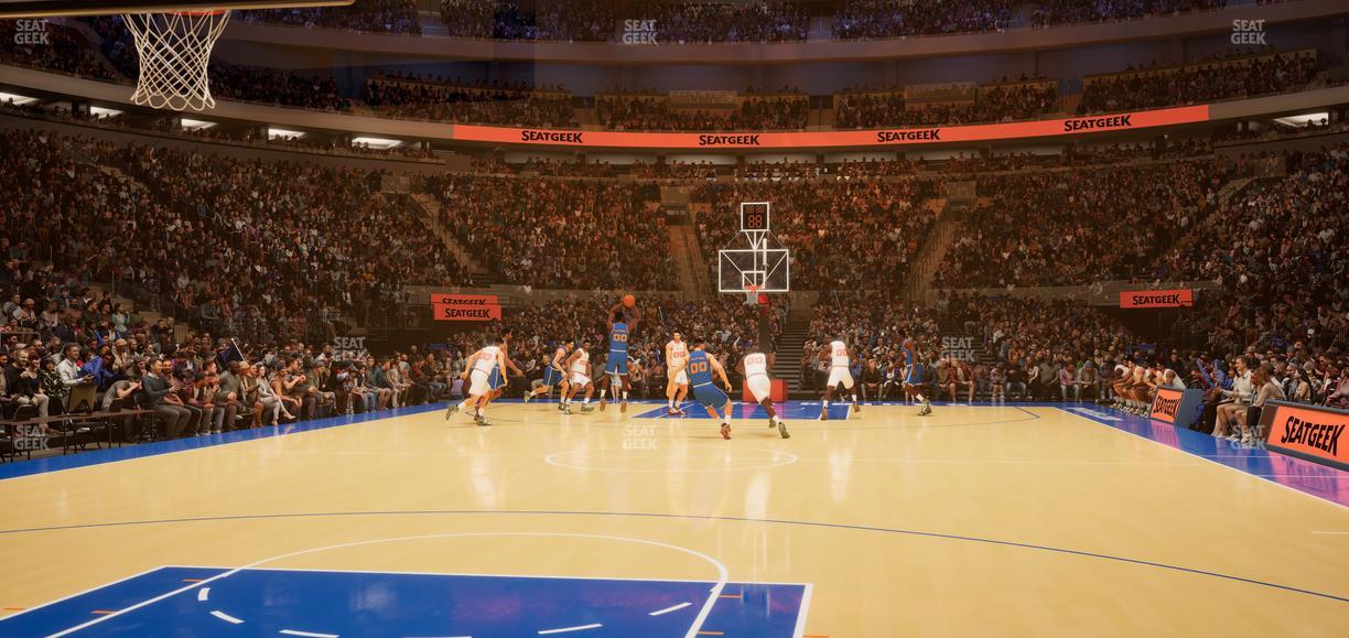 Madison Square Garden - Section 2 Seat View