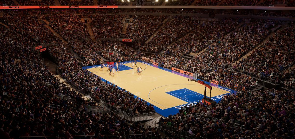 Madison Square Garden - Section 201 Seat View