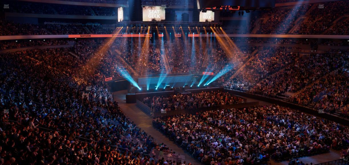 Madison Square Garden - Section 201 Seat View