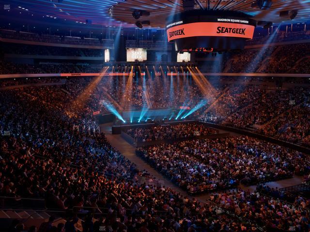 Madison Square Garden - Section 201 Seat View