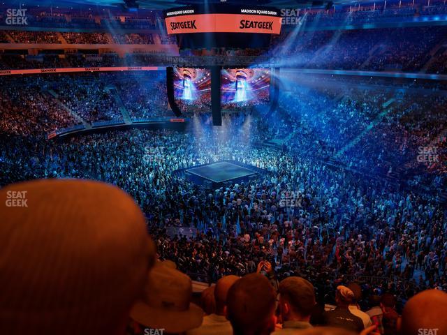 Madison Square Garden - Section 201 Seat View Madison Square Garden - Section 201 Seat View