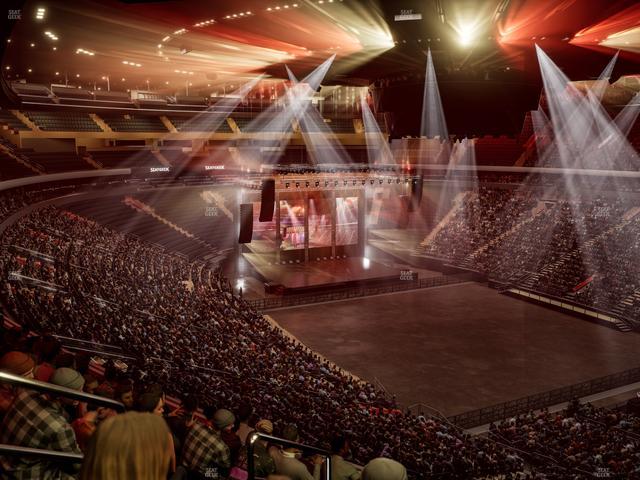 Madison Square Garden - Section 201 Seat View