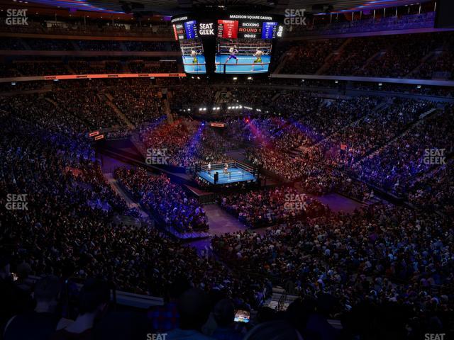 Madison Square Garden - Section 202 Seat View Madison Square Garden - Section 202 Seat View